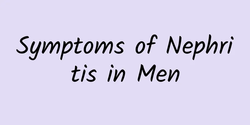 Symptoms of Nephritis in Men