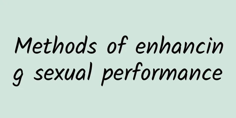 Methods of enhancing sexual performance
