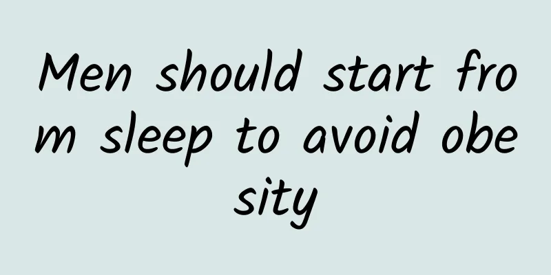 Men should start from sleep to avoid obesity