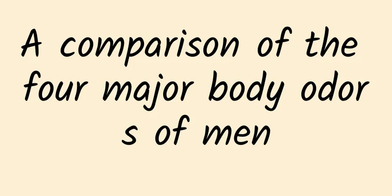A comparison of the four major body odors of men