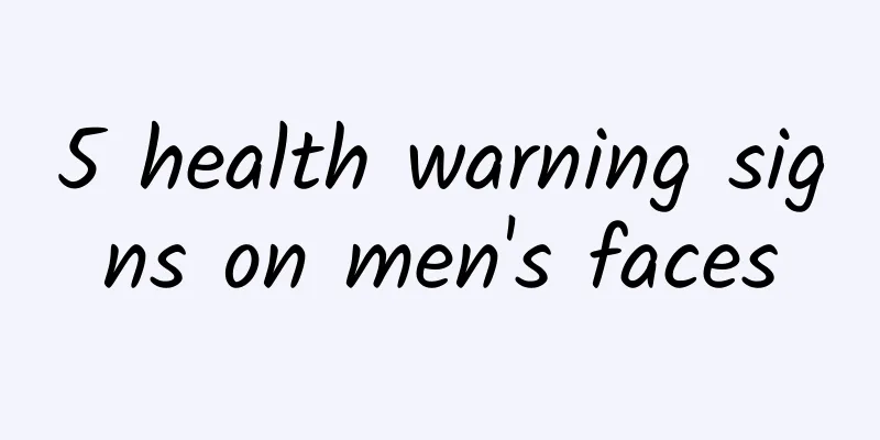 5 health warning signs on men's faces
