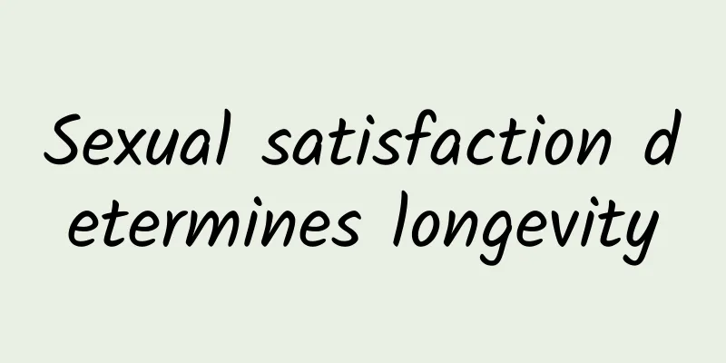 Sexual satisfaction determines longevity