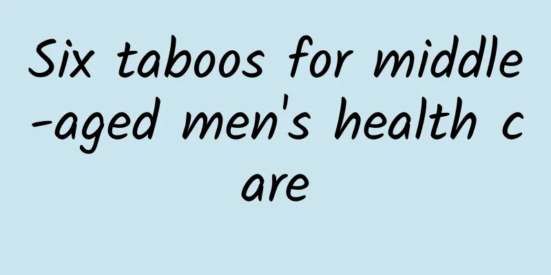 Six taboos for middle-aged men's health care