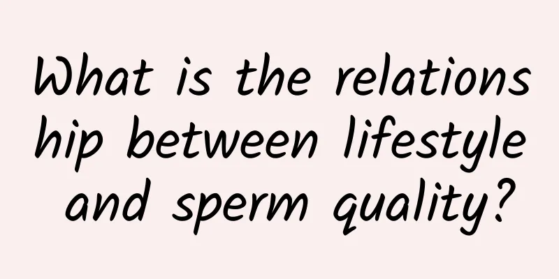 What is the relationship between lifestyle and sperm quality?