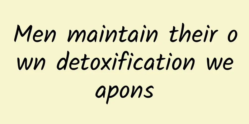 Men maintain their own detoxification weapons