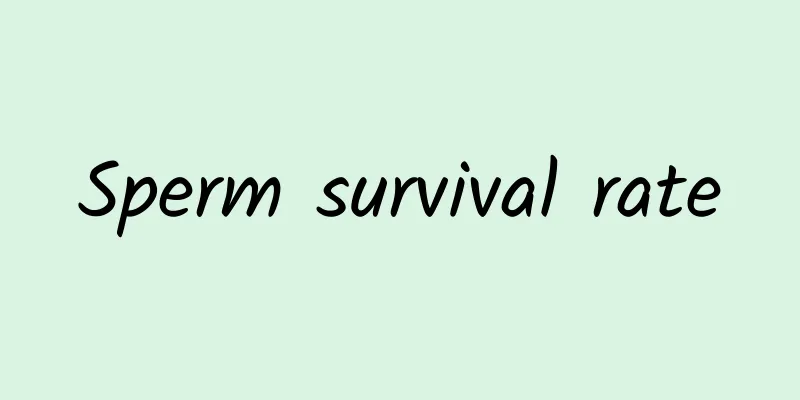 Sperm survival rate
