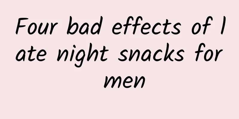 Four bad effects of late night snacks for men