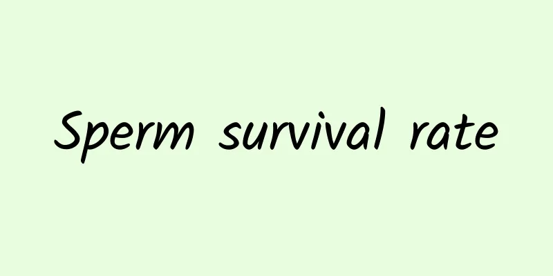 Sperm survival rate