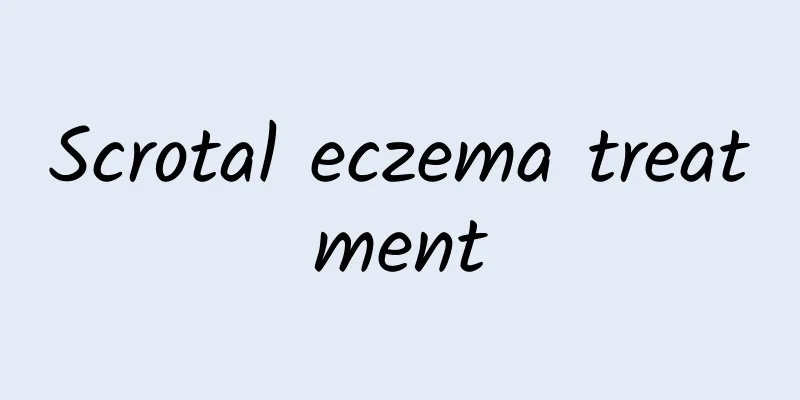 Scrotal eczema treatment