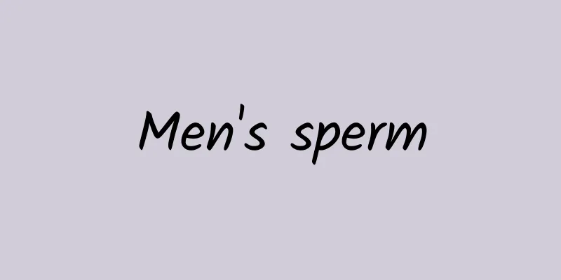 Men's sperm