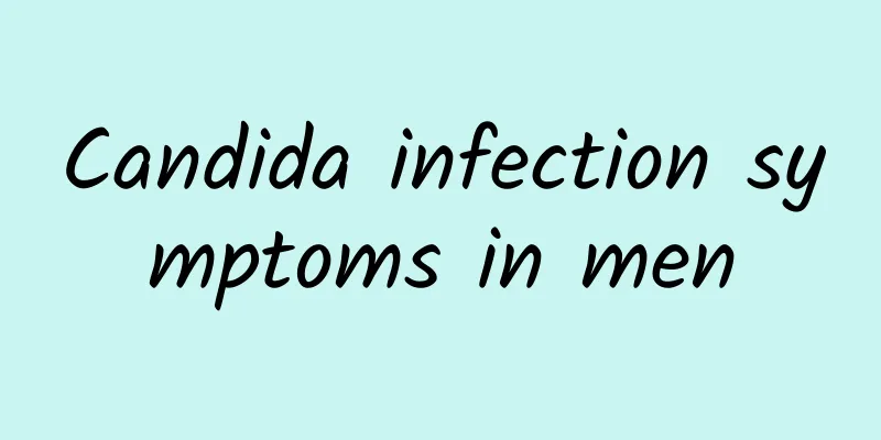 Candida infection symptoms in men