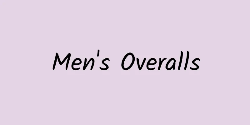 Men's Overalls