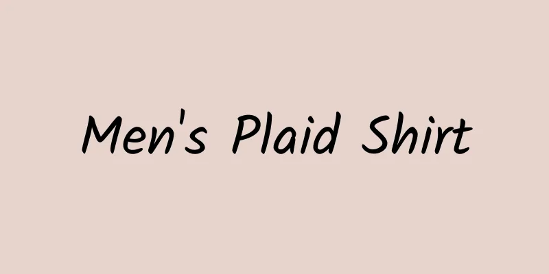 Men's Plaid Shirt