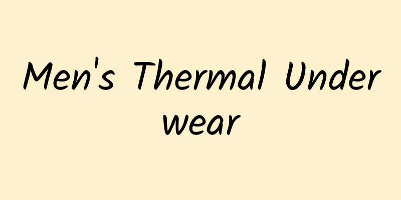 Men's Thermal Underwear