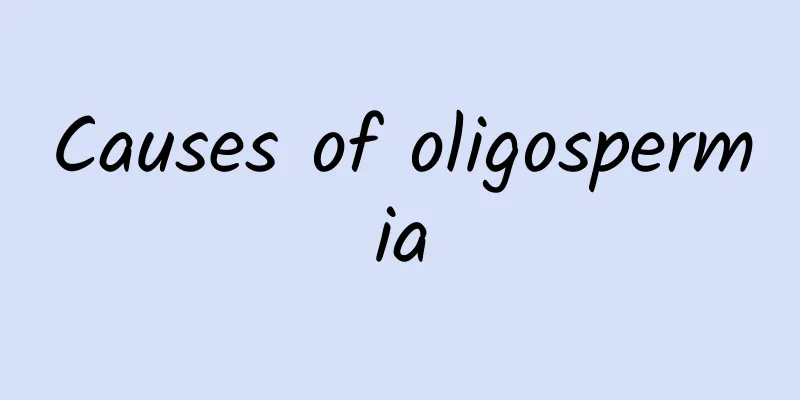 Causes of oligospermia