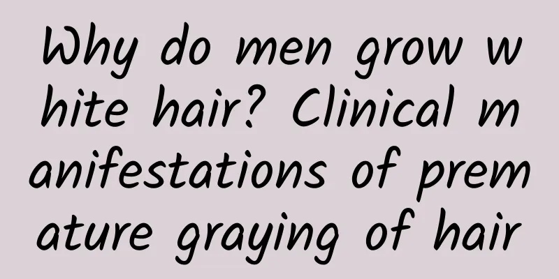 Why do men grow white hair? Clinical manifestations of premature graying of hair